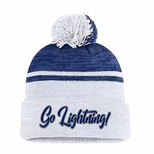 NHL Women's Tampa Bay Lightning 2024 Winger Blue Pom Beanie